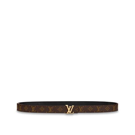 cinta lv nera|LV Iconic 20mm Reversible Belt Monogram .